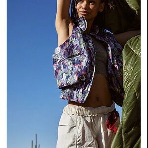 FP Movement by Free People Off The Grid Printed Vest in Supernova Floral